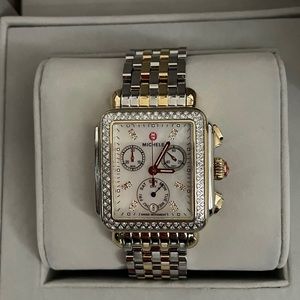 Michele Deco Diamond two-tone